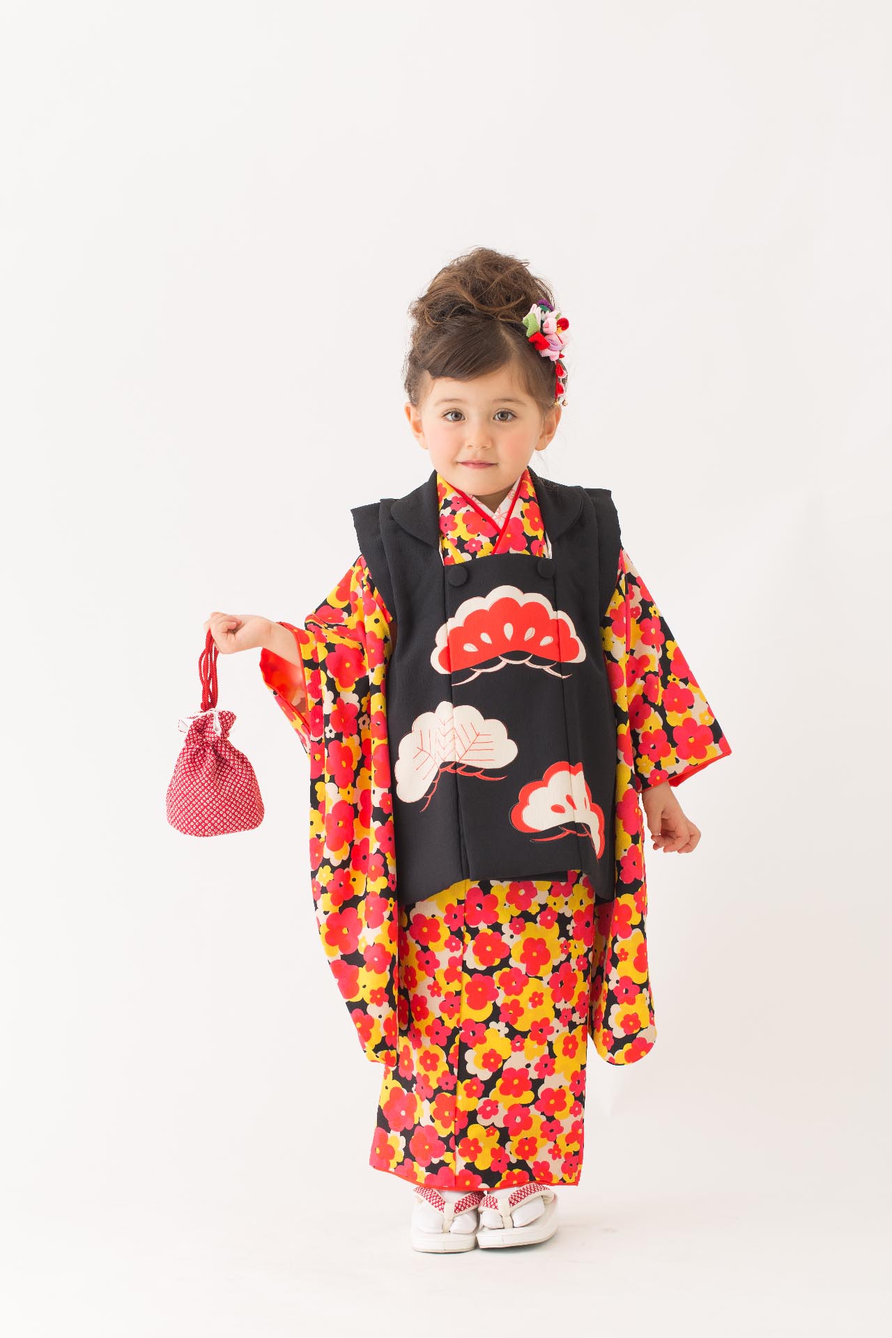 outlet sale | 石田愛商店 式部浪漫 七五三 着物 四つ身 子供きもの